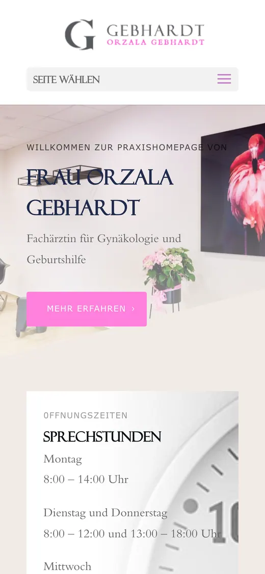 Mobile Ansicht von praxisorzalagebhardt.de