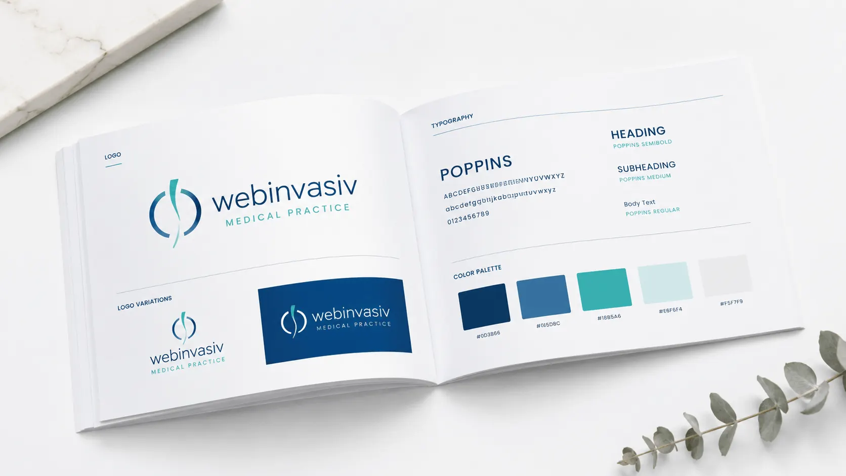Arztpraxis-Logo gestalten: Tipps zu Farben und Schrift