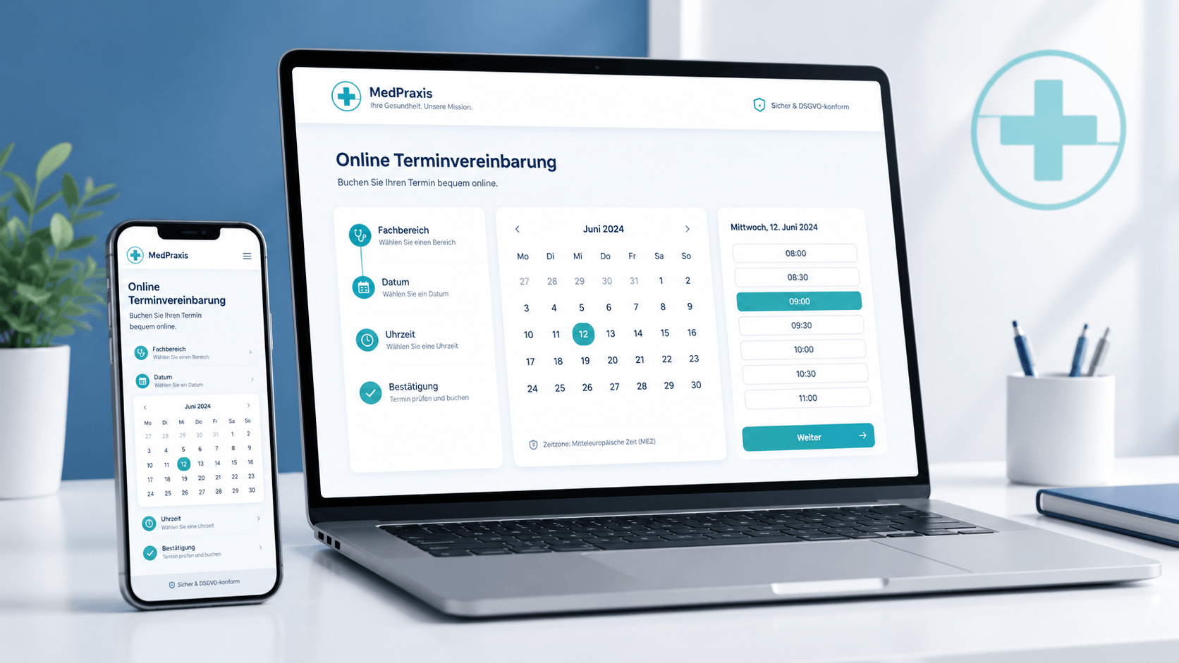 Online Terminbuchung Arztpraxis: So geht’s richtig