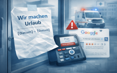 Healthcare Marketing Blog 4 Wir machen Urlaub Text: Vorlagen für Arztpraxen