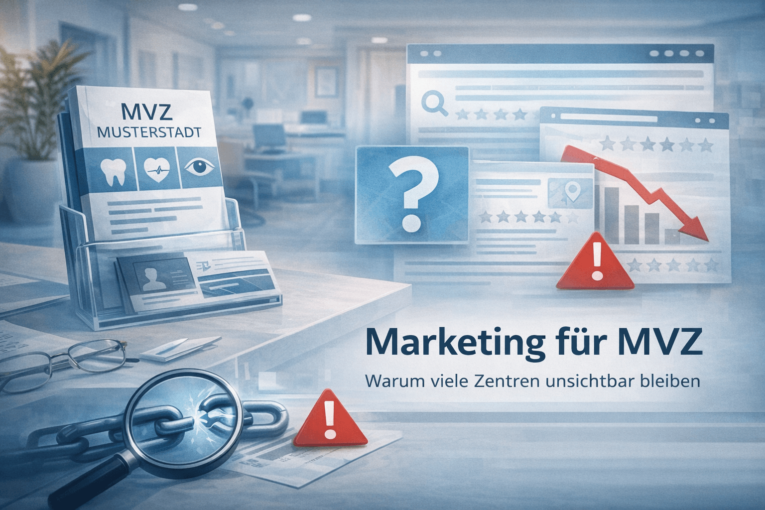 Marketing für MVZ: Diese Fehler kosten Patienten