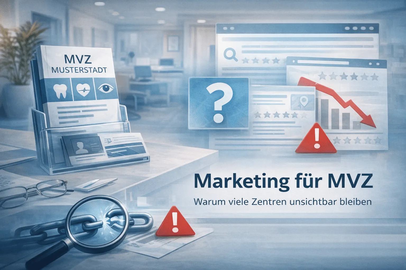 Marketing für MVZ: Diese Fehler kosten Patienten