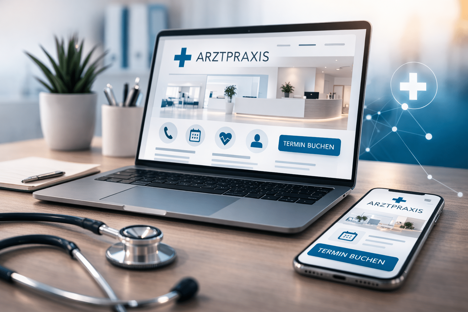 Webdesign Arztpraxis: Was wirklich zählt