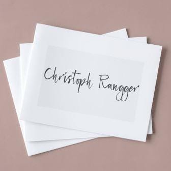 Buchstabenlogos eignen sich hervorragend für Privatdozenten